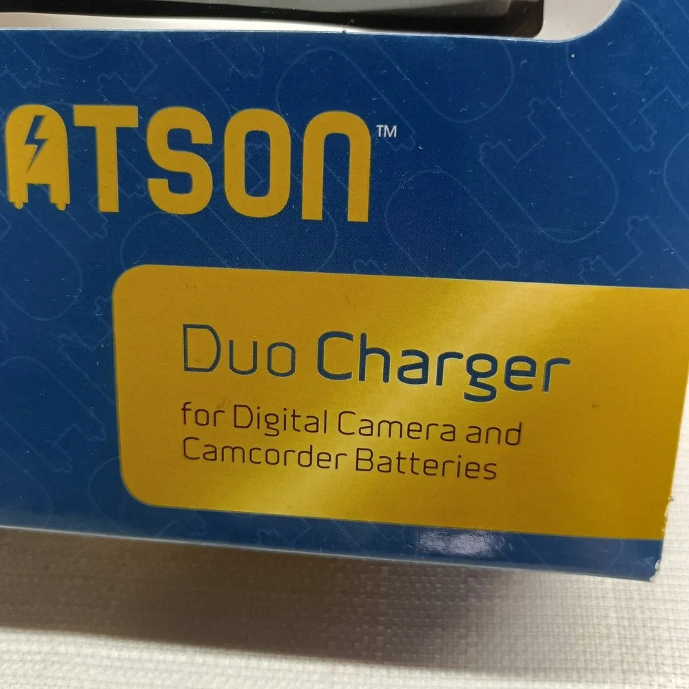 Watson‎ Duo Charger D-3410  Digital Camera Camcorder Battery Charger NIB